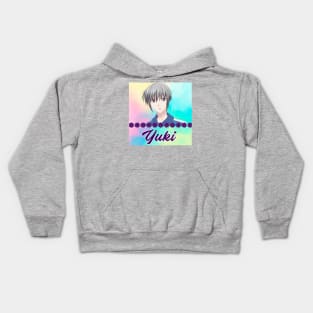 chico lindo fondo acuarelas Kids Hoodie